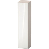 Duravit - Zencha Tall Cabinet - White With Taupe