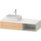 Duravit - Zencha Vanity Unit for Console - Natural Oak With White