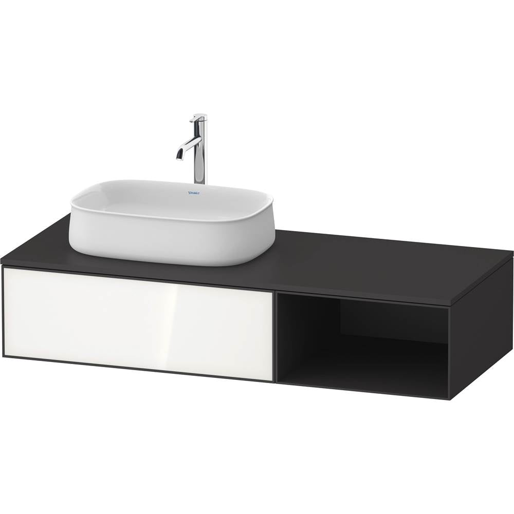 Duravit - Zencha Vanity Unit for Console - White With Graphite