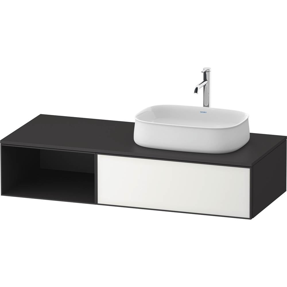 Duravit - Zencha Vanity Unit for Console - White With Graphite