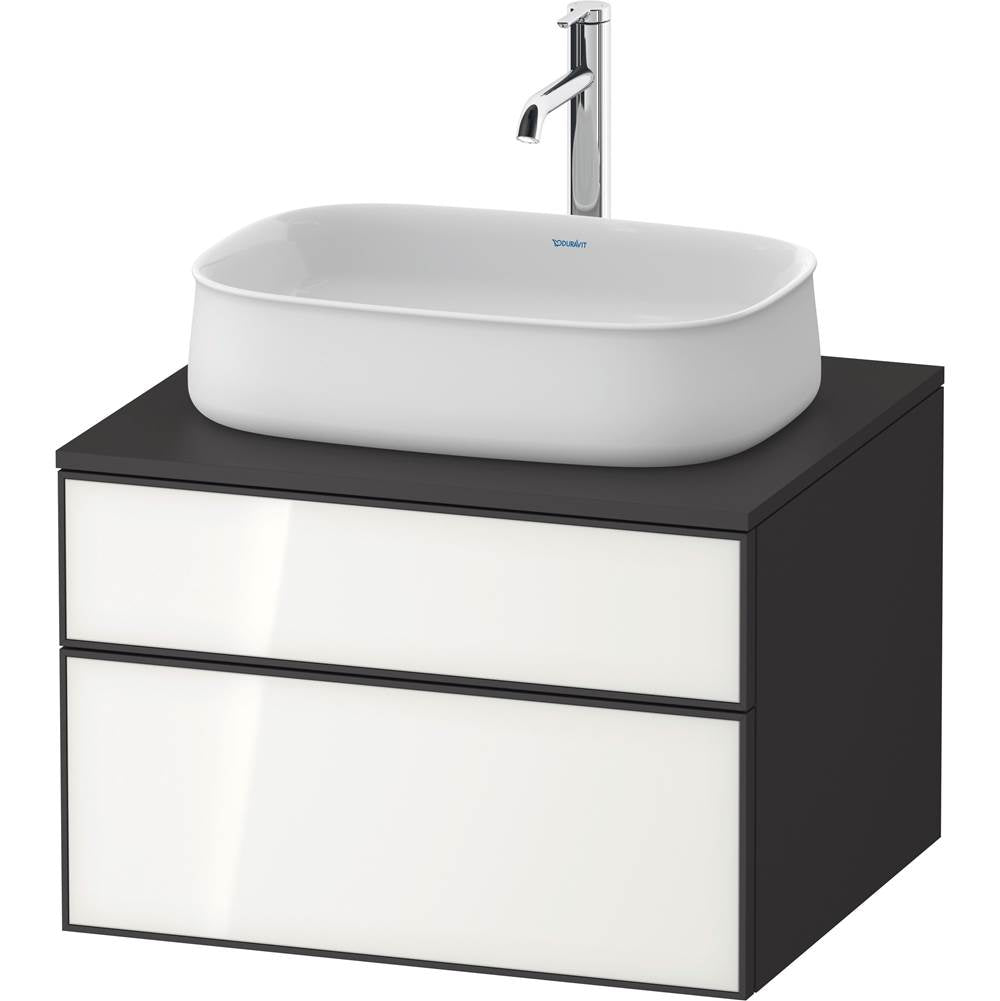 Duravit - Zencha Vanity Unit for Console - White With Graphite