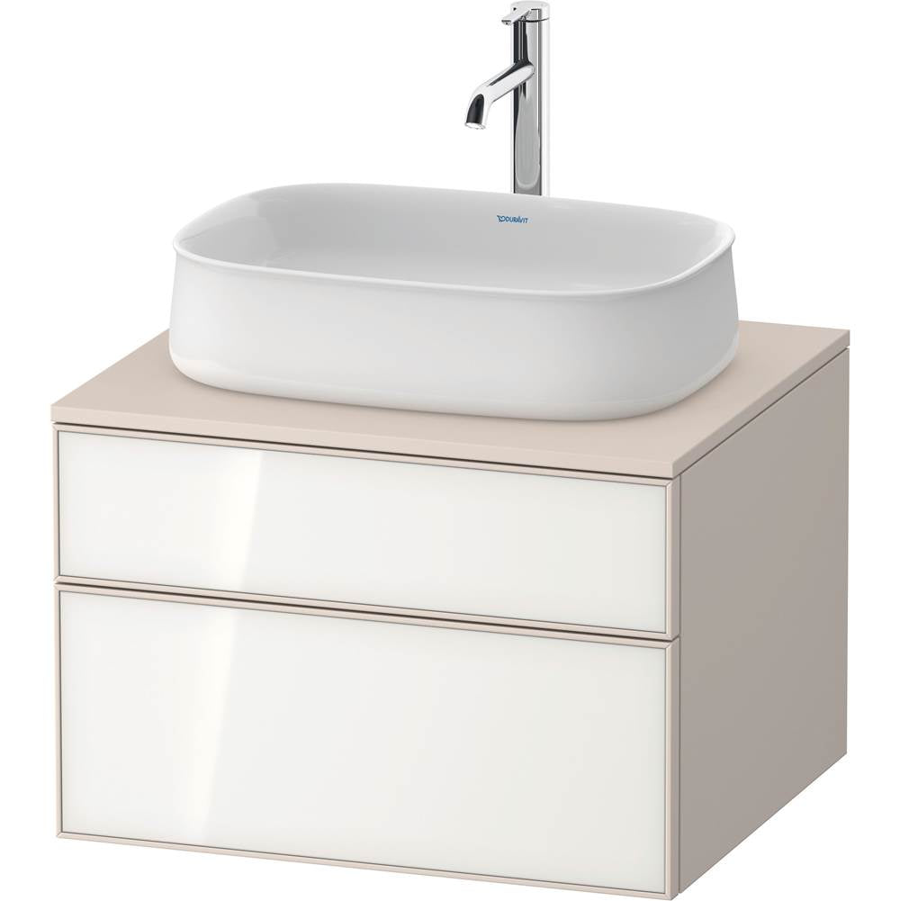 Duravit - Zencha Vanity Unit for Console - White With Taupe