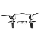 Hinges (Pair) for Toilet Seat and Cover 1930 Chrome