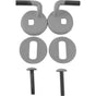 Duravit - Hinges (Pair) for Toilet Seat and Cover Caro White - White