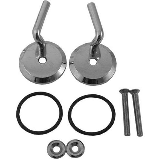 Duravit - Hinges for Seat and Cover Starck 1 006581, Stainless Steel - Stainless Steel