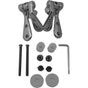Duravit - Hinges (Pair) for Seat and Cover 1930 006221, Chrome - Chrome