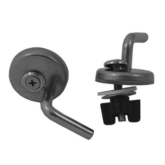 Duravit - Hinge Set for Seat and Cover without Soft Closure, Stainless Steel