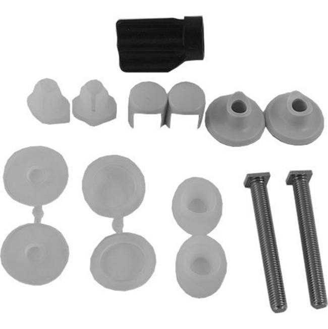 Duravit - D-Code Pair of Hinges for Toilet Seat - White