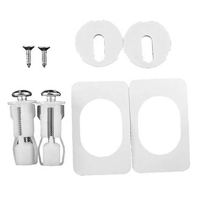 Duravit - Fixing Set for Seat and Cover, with or without Soft Closure, Plastic - Chrome
