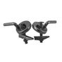 Duravit - Hinges (Pair) for Seat and Cover 006981 Stainless Steel - Stainless Steel