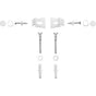 Duravit - Hardware Silver - Silver