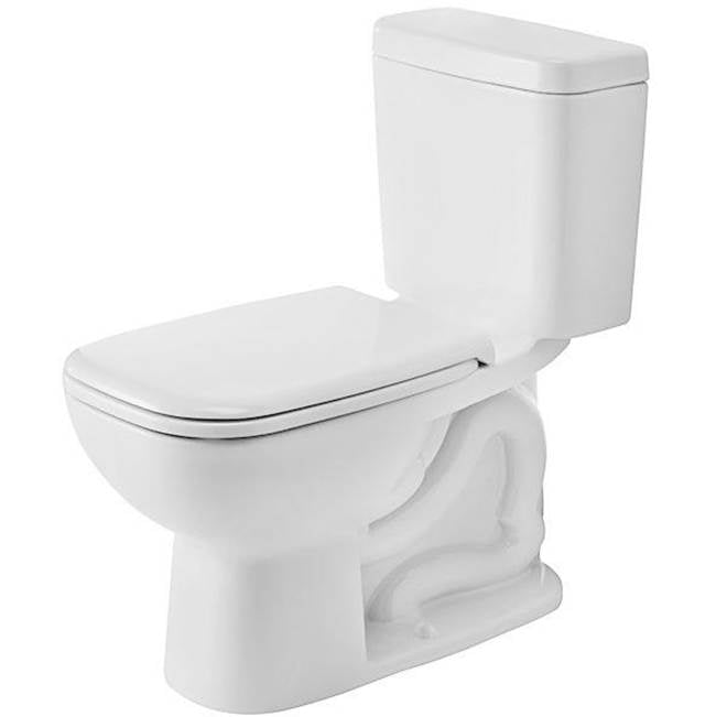 Duravit - D-Code Two-Piece Toilet Kit White - White