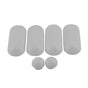 Duravit - Bumper Set for Seat and Cover without Soft Closure - White