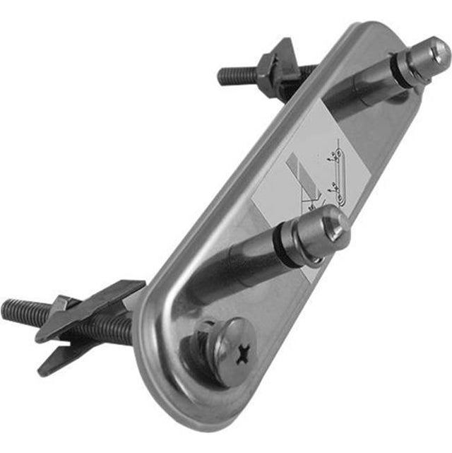 Duravit - Hinge Panel for Seat and Cover Starck 1 #0065880000, Stainless Steel - Chrome