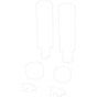 Duravit - Dampers Set for Seat and Cover Foster 0062790000 - White