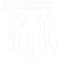 Duravit - Durafix Kit for Wall Mounted Toilet Screw Length 215mm, M10 - Cream With Chrome