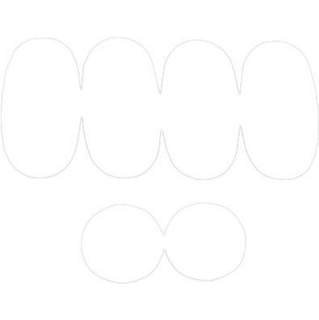 Duravit - Bumpers for Seat and Cover #006371/006379/006051/006059 - White