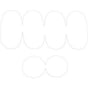 Duravit - Bumpers for Seat and Cover #006371/006379/006051/006059 - White
