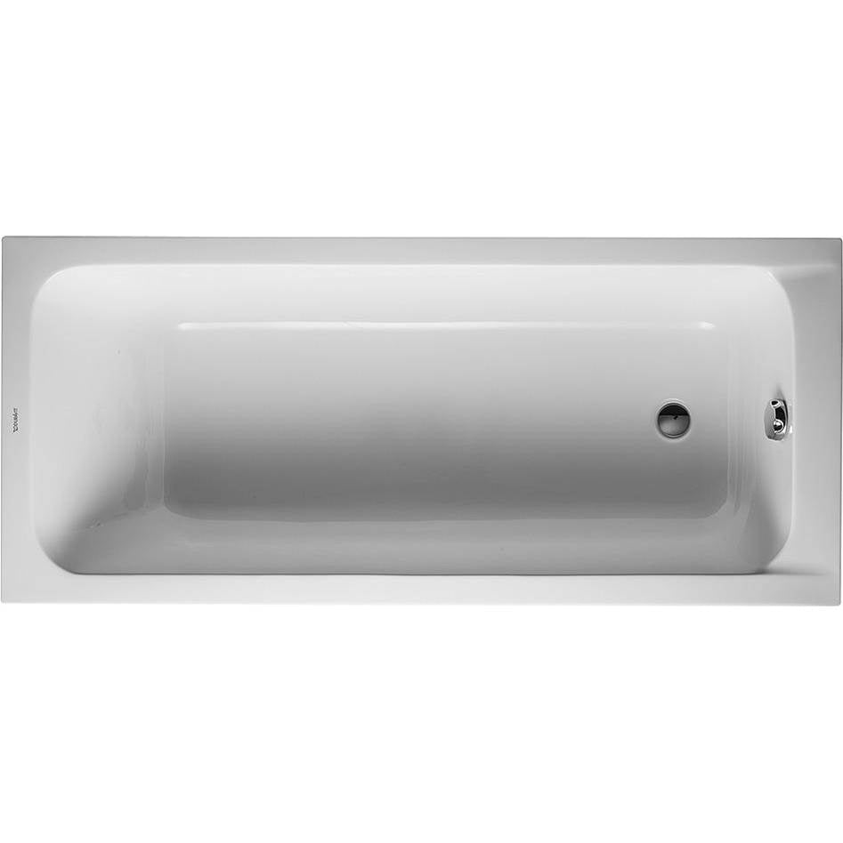 D-Code Drop-In Bathtub White