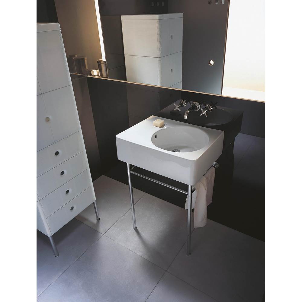 Scola Wall-Mount Sink White