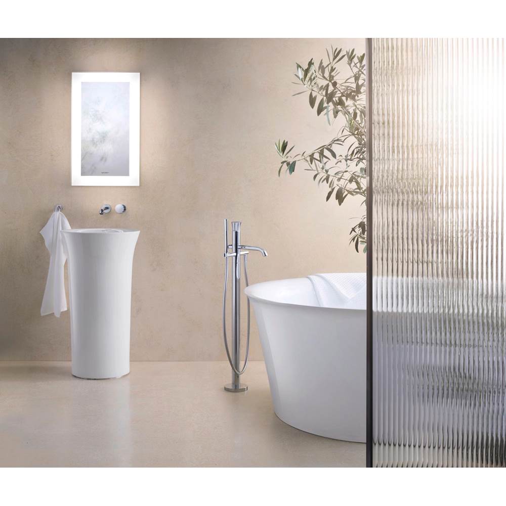 White Tulip Freestanding Washbasin White