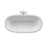 White Tulip Freestanding Bathtub White