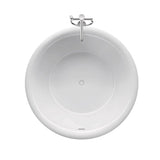White Tulip Freestanding Bathtub White