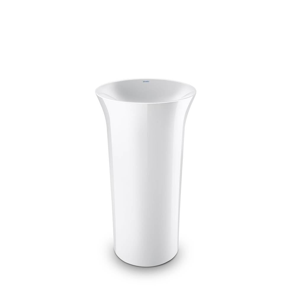 White Tulip Freestanding Washbasin White