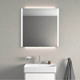 XSquare Mirror with Lighting Chrome