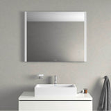 XSquare Mirror with Lighting Chrome