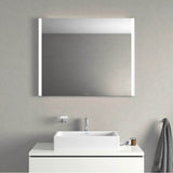 XSquare Mirror with Lighting Chrome