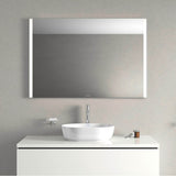 XSquare Mirror with Lighting Chrome