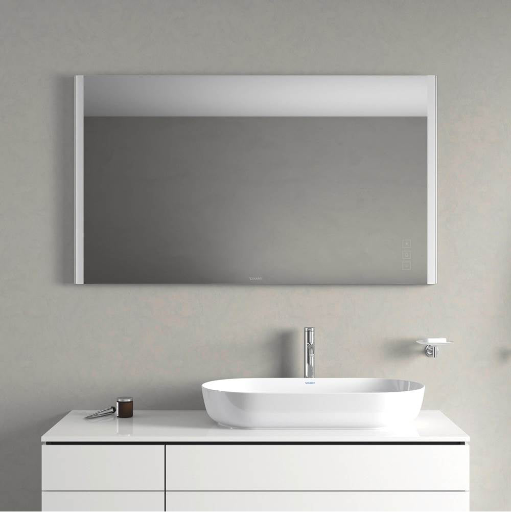 XSquare Mirror with Lighting Chrome