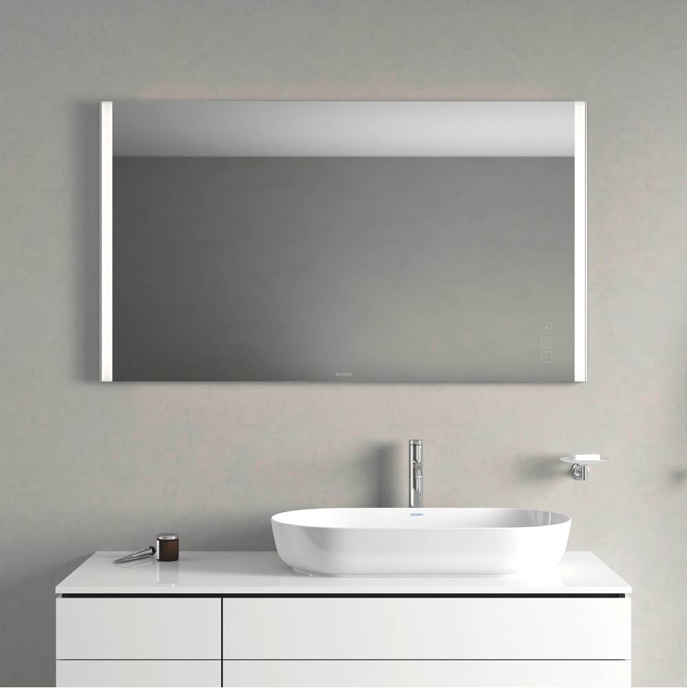 XSquare Mirror with Lighting Chrome