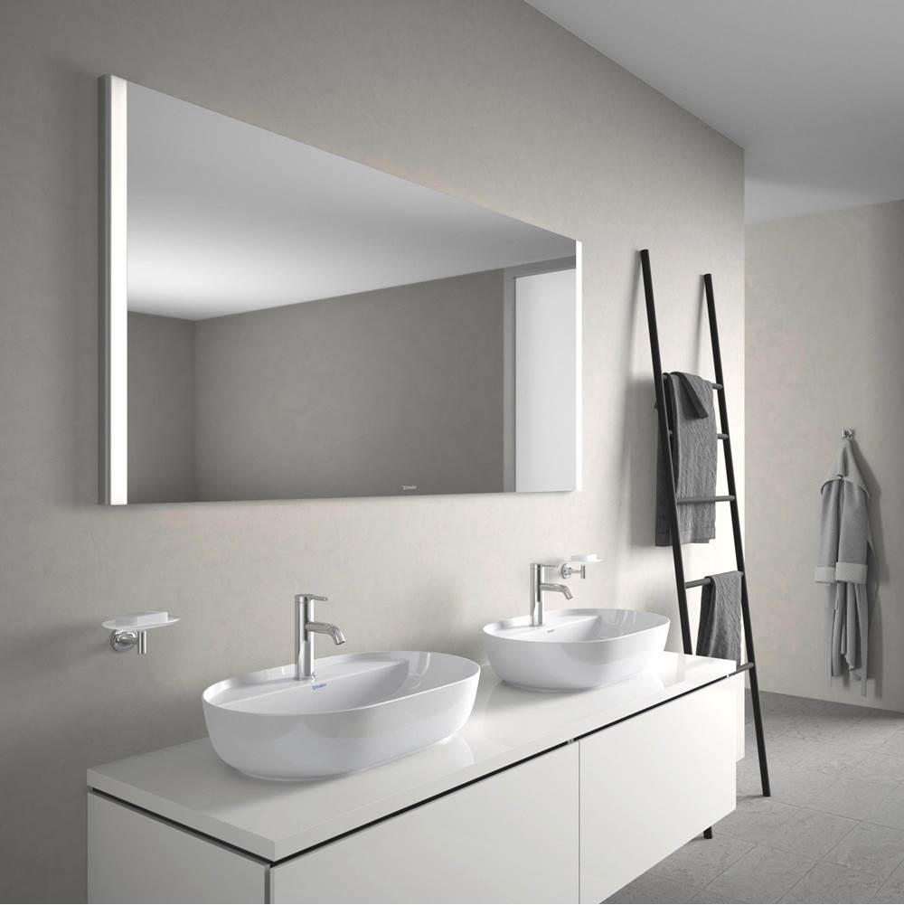XSquare Mirror with Lighting Chrome
