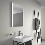 XSquare Mirror with Lighting Chrome
