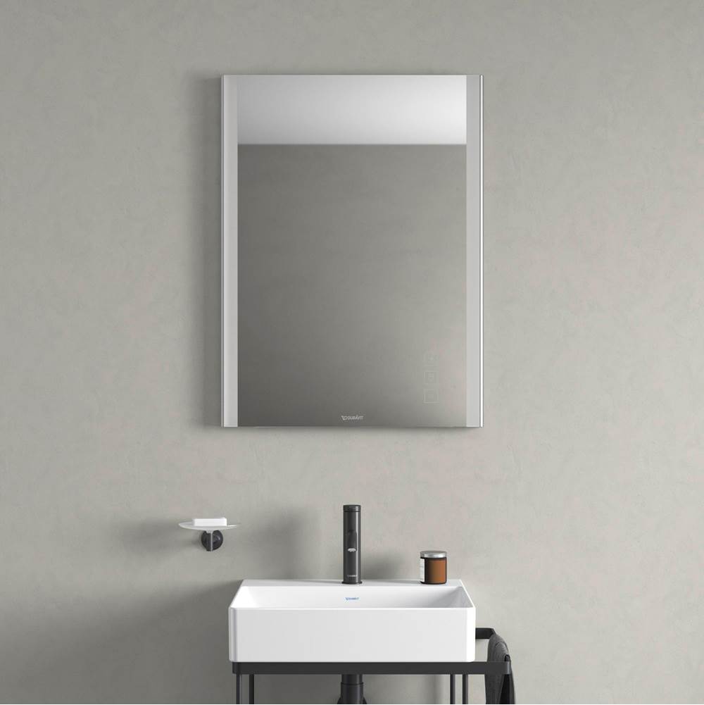 XSquare Mirror with Lighting Chrome