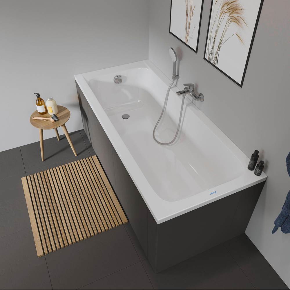 D-Code Drop-In Bathtub White