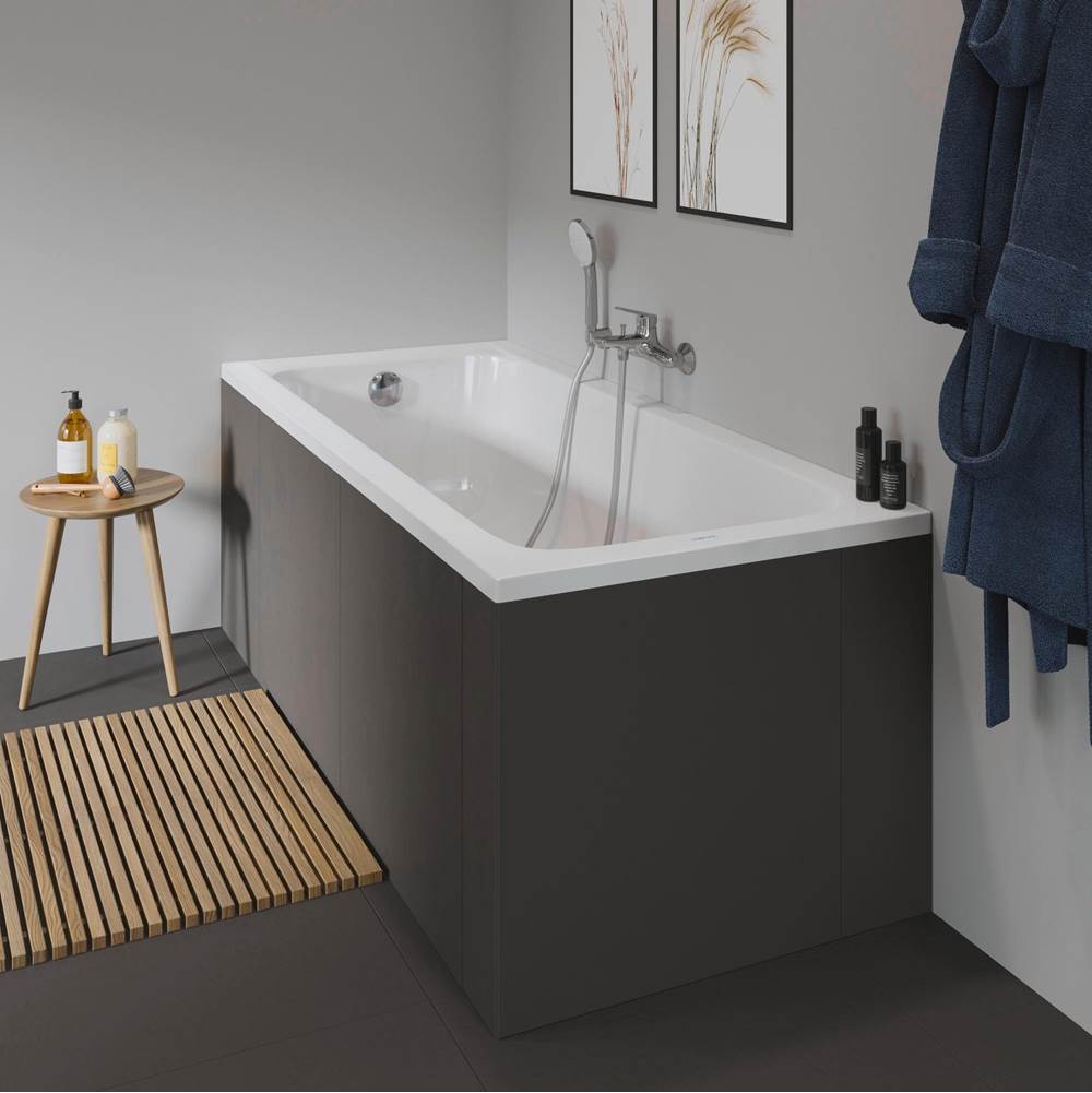 D-Code Drop-In Bathtub White