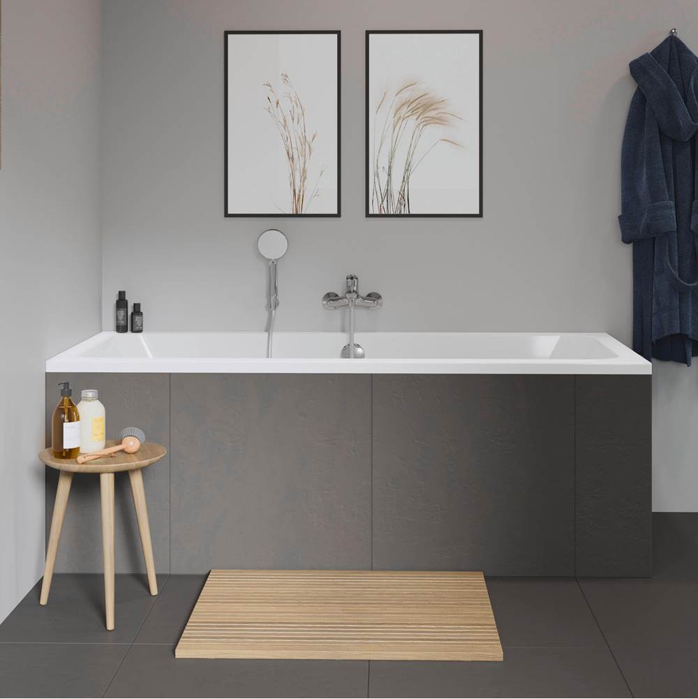 D-Code Drop-In Bathtub White