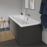 D-Code Drop-In Bathtub White