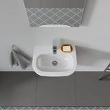 D-Code Small Handrinse Sink White