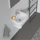 D-Code Small Handrinse Sink White