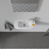 D-Code Small Handrinse Sink White