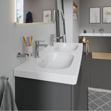 D-Code Double Vanity Sink White