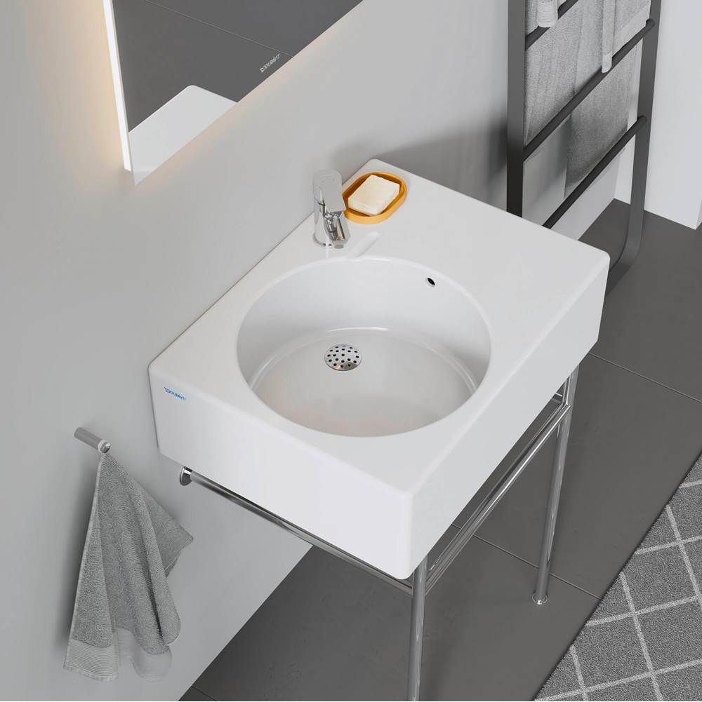 Scola Wall-Mount Sink White