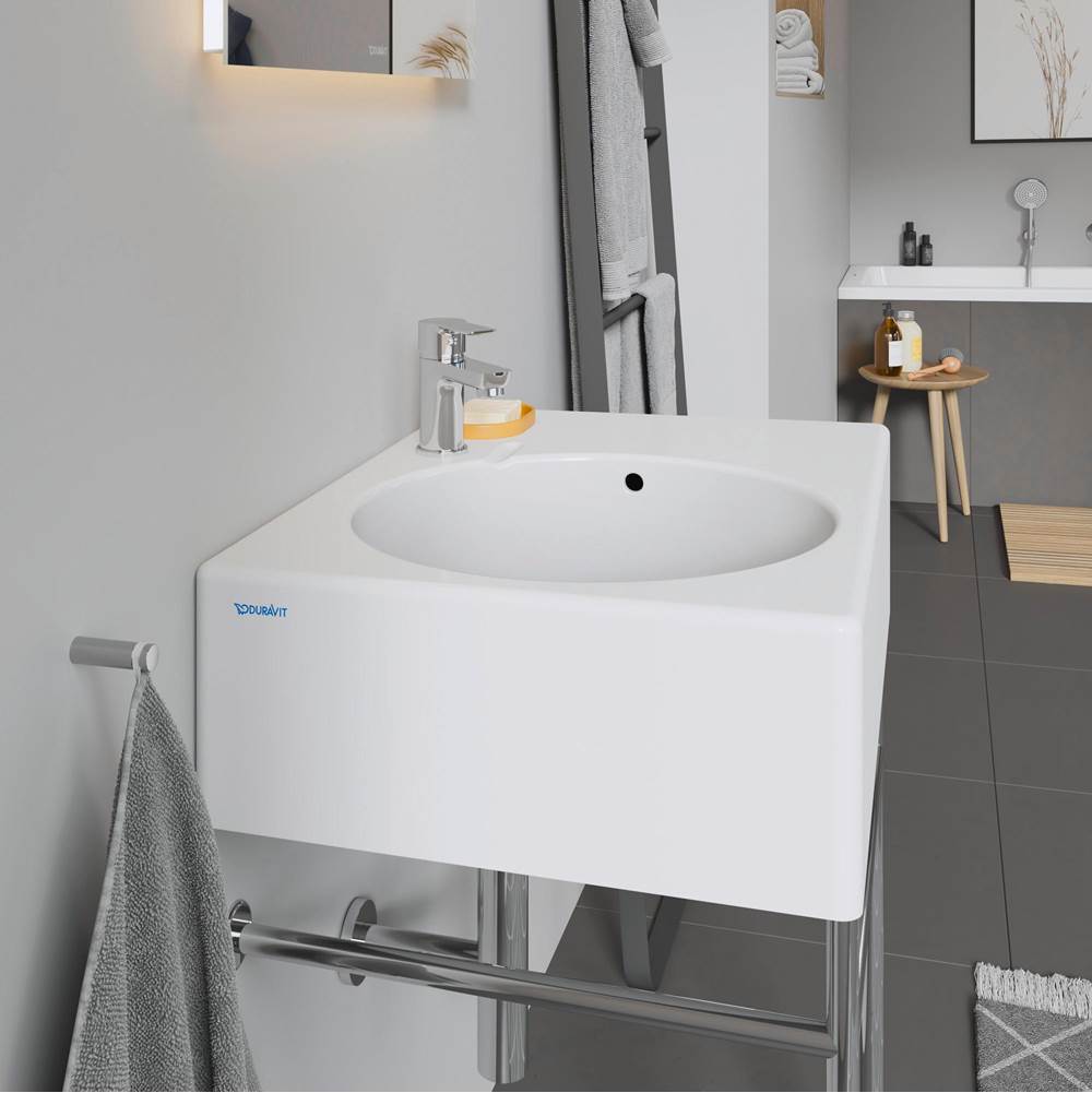 Scola Wall-Mount Sink White