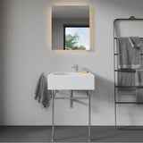 Scola Wall-Mount Sink White