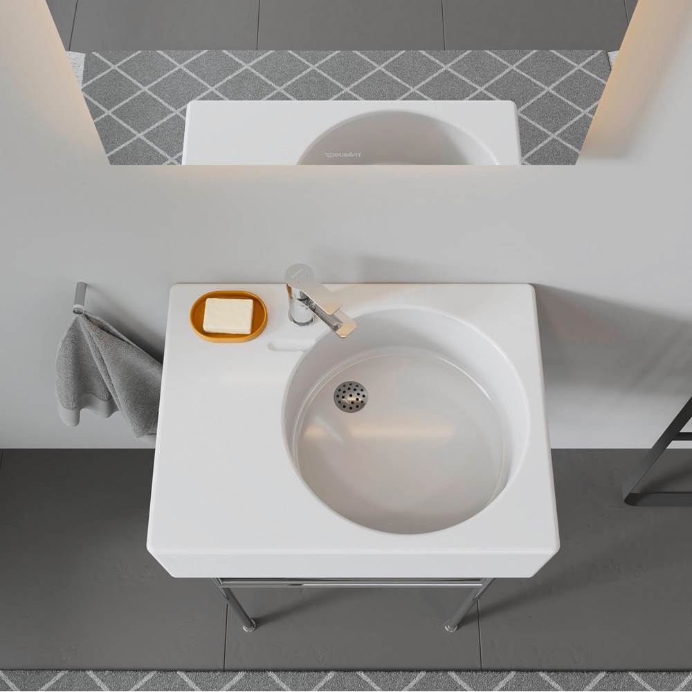 Scola Wall-Mount Sink White