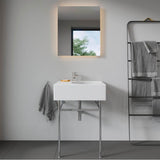 Scola Wall-Mount Sink White